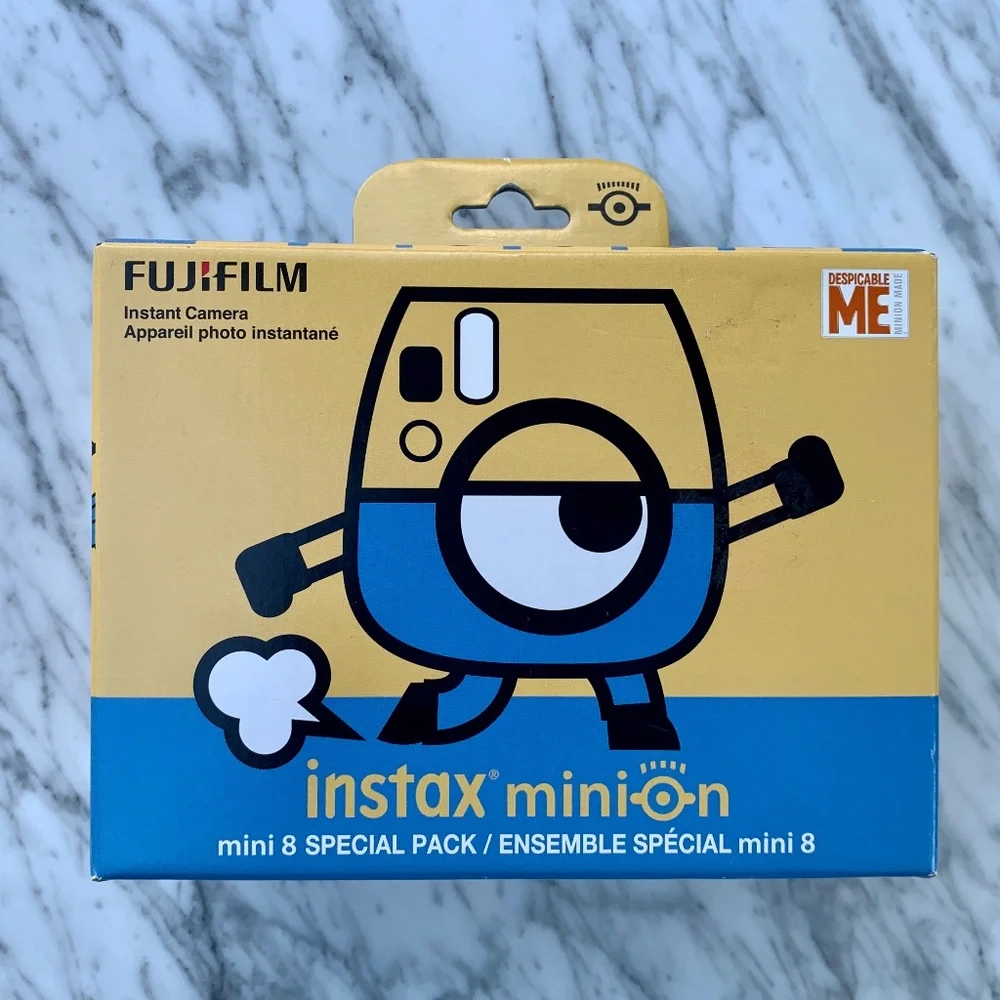 Fujifilm, Instax Mini 8, Minion Instant Photos Film Camera